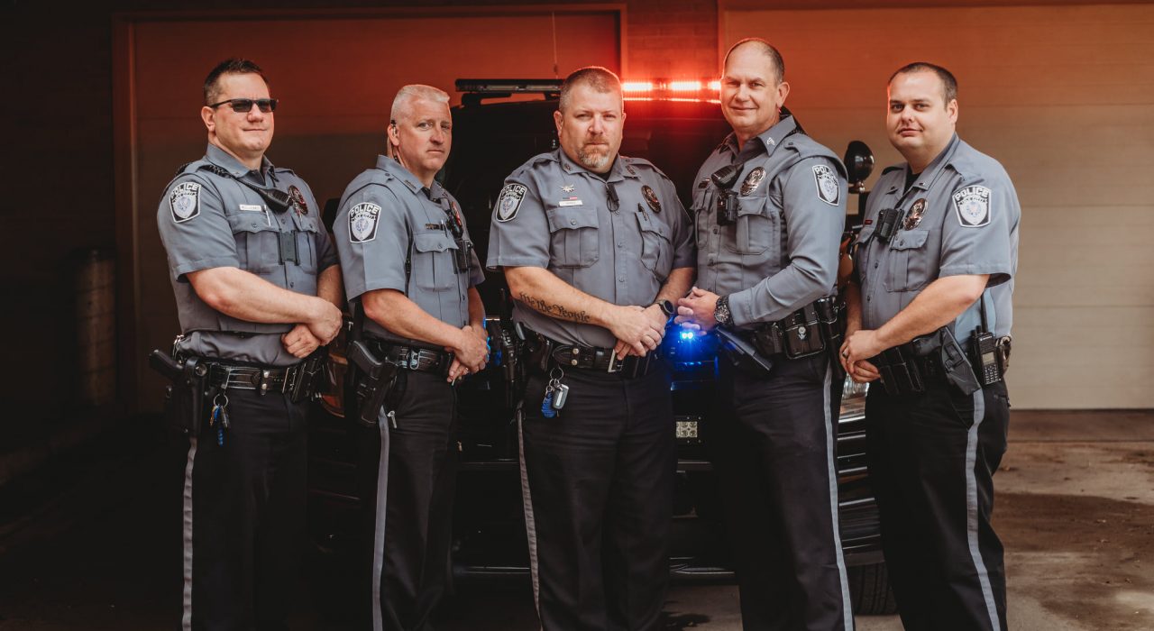 elk city police department - CPL. McEllhenney, SRO Chaney, PTL. Harris, SGT. Taylor & LT. Crauthers