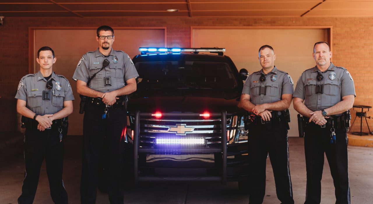 elk city police department - CPL. Wood, LT. Fuller, CPL. Mach & SGT. Cox